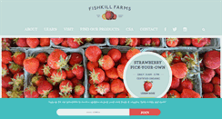 Desktop Screenshot of fishkillfarms.com